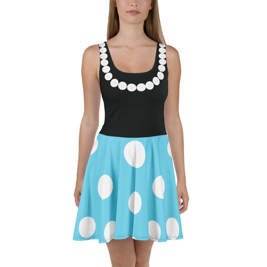 The Railway Mouse Skater Dress boundingcelebrate happyWrong Lever Clothing