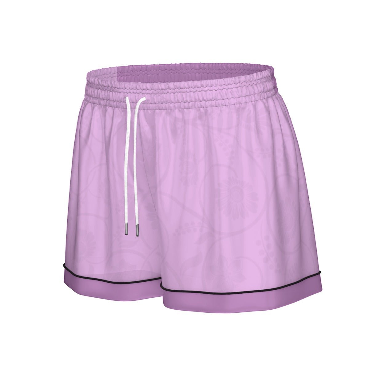 The Rapunzel Women's Imitation Silk Pajama Set With Short Sleeve Wrong Lever Clothing