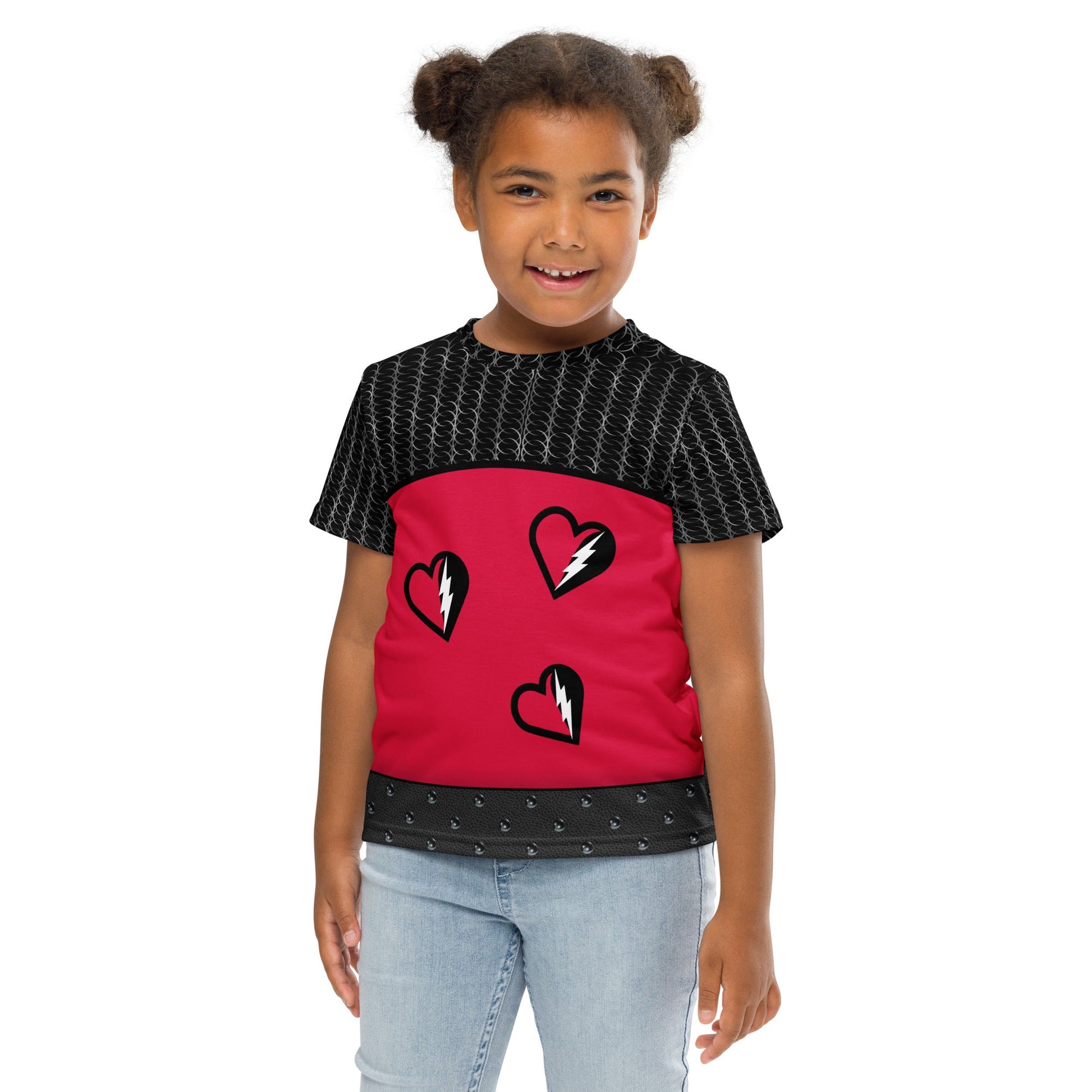 The Red Descendant Kids crew neck t - shirt descedantsdisney birthdayWrong Lever Clothing