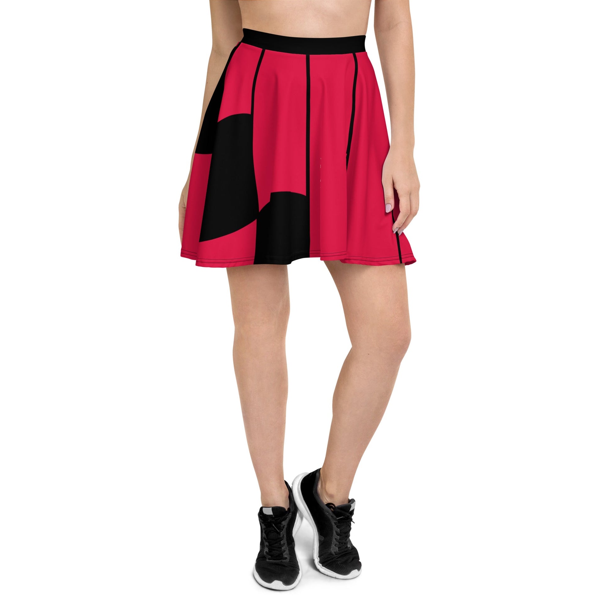 The Red Descendant Skater Skirt adult costumedescedantsWrong Lever Clothing