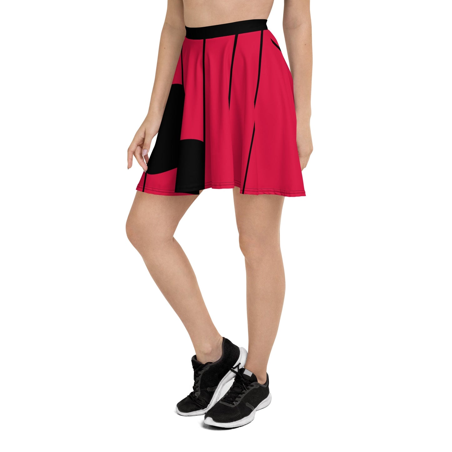The Red Descendant Skater Skirt adult costumedescedantsWrong Lever Clothing
