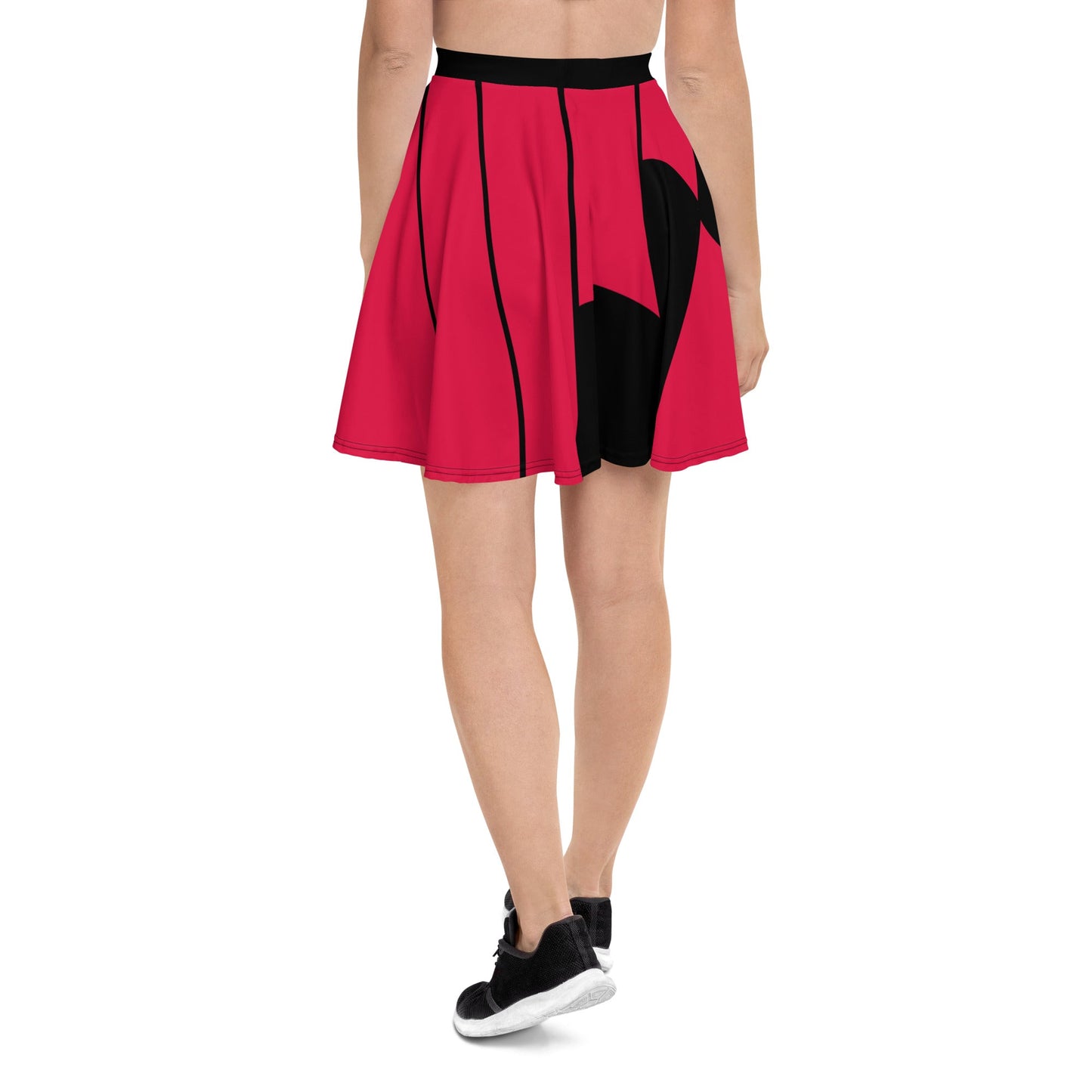 The Red Descendant Skater Skirt adult costumedescedantsWrong Lever Clothing