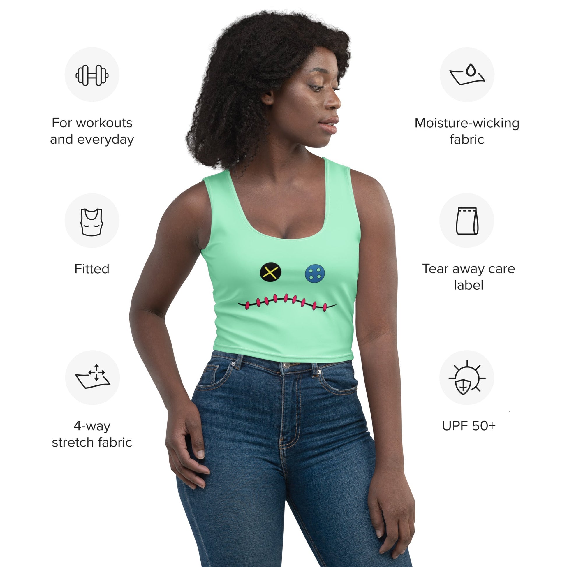 The Scrump Crop Top cosplaycrop topWrong Lever Clothing