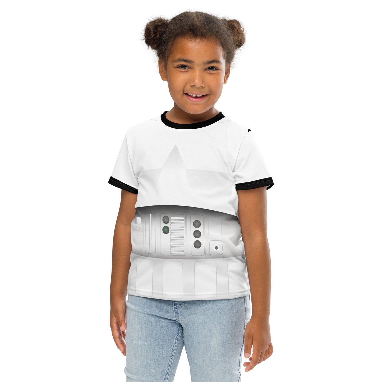 The Stormtrooper Kids crew neck t-shirt cosplaydisney kidKids T-ShirtWrong Lever Clothing