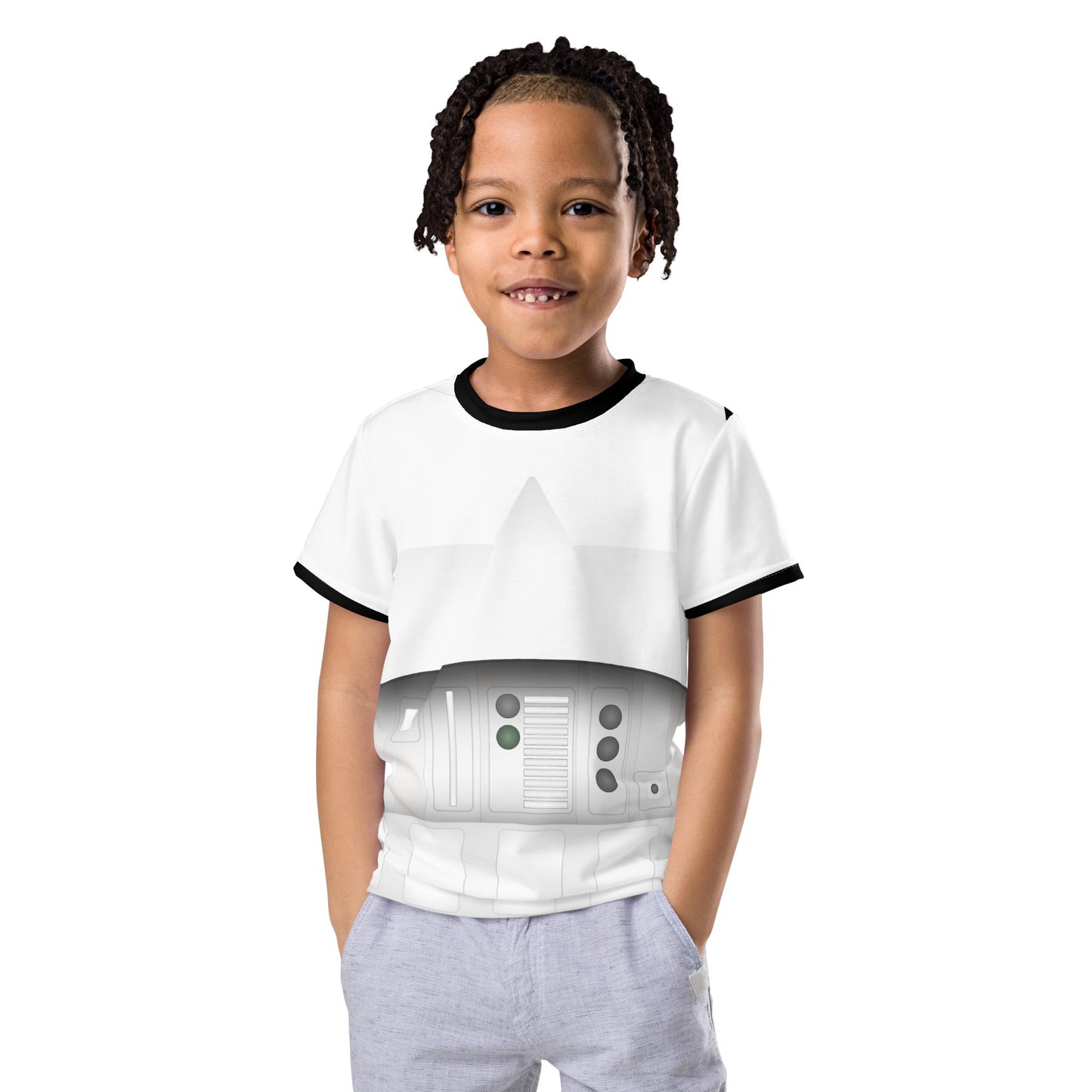The Stormtrooper Kids crew neck t-shirt cosplaydisney kidKids T-ShirtWrong Lever Clothing