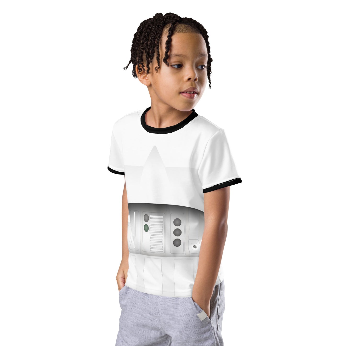 The Stormtrooper Kids crew neck t-shirt cosplaydisney kidKids T-ShirtWrong Lever Clothing
