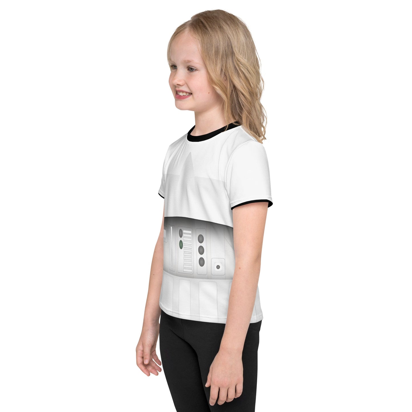 The Stormtrooper Kids crew neck t-shirt cosplaydisney kidKids T-ShirtWrong Lever Clothing