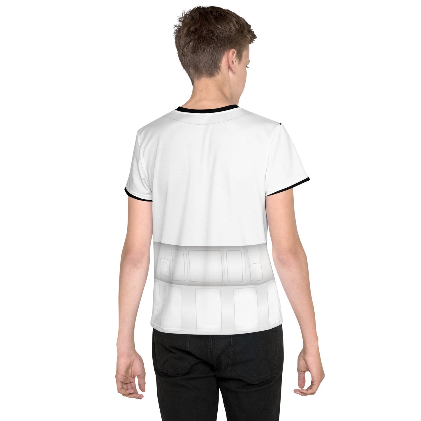 The Stormtrooper Youth crew neck t-shirt cosplaydisney kidKids T-ShirtWrong Lever Clothing