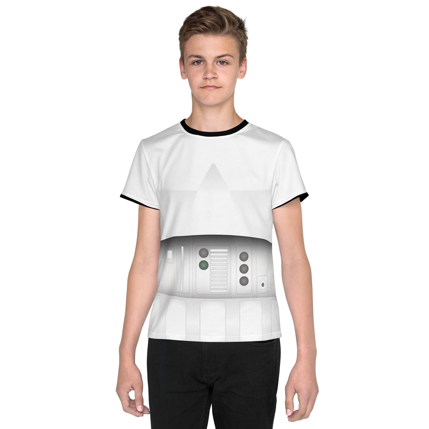 The Stormtrooper Youth crew neck t-shirt cosplaydisney kidKids T-ShirtWrong Lever Clothing