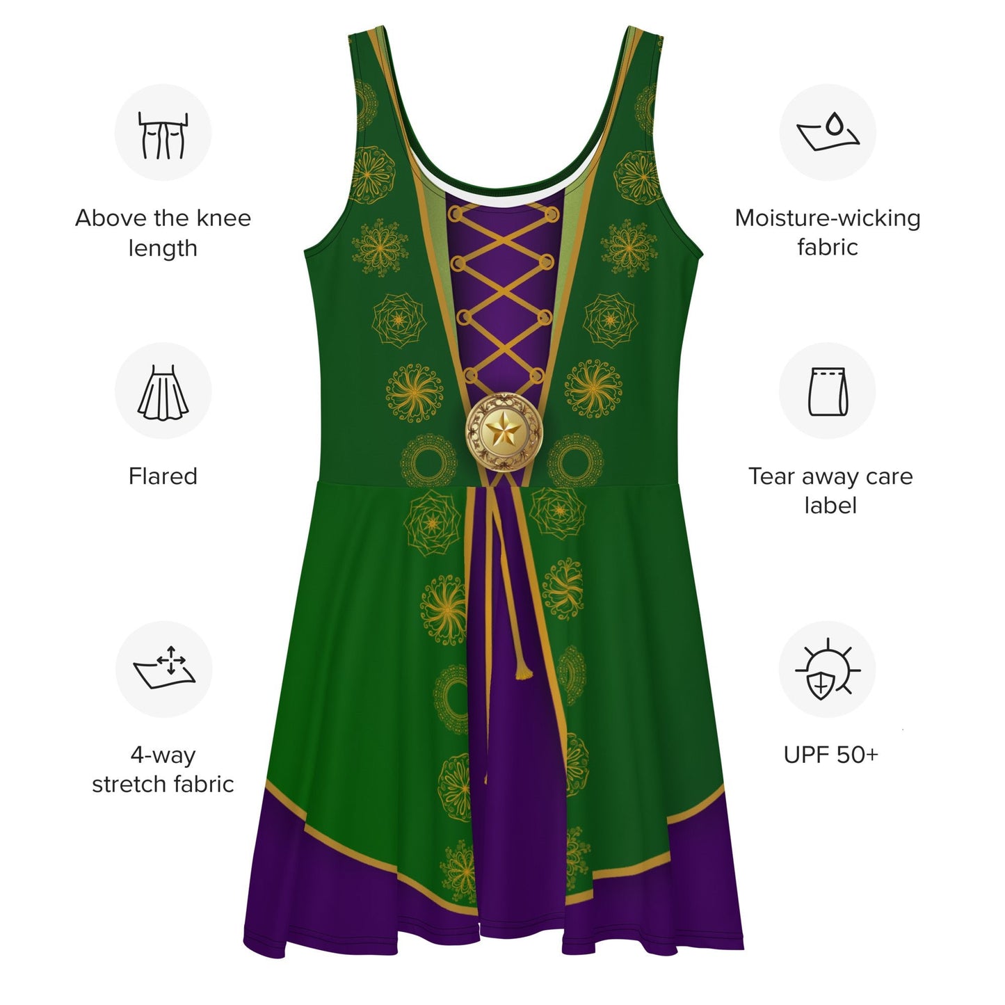 The Winnifred Skater Dress disney dressdisney halloweenWrong Lever Clothing