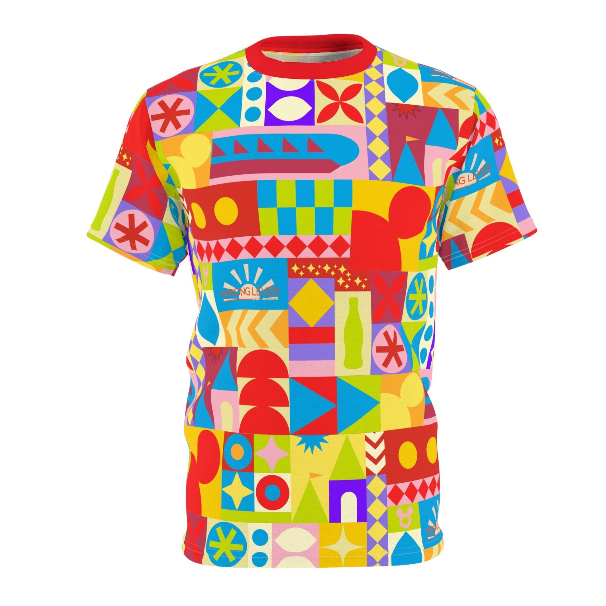 Theme Park Cup Unisex Tee All Over PrintAOP ClothingAll Over PrintsWrong Lever Clothing