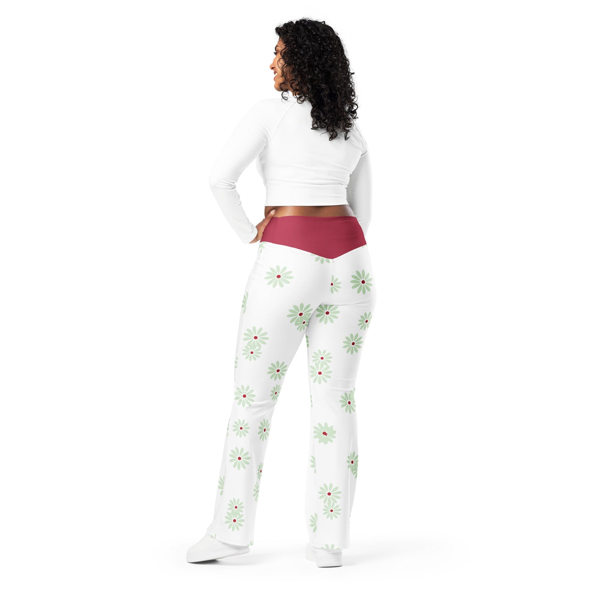 Tightrope Walker Flare leggings cast membercast member styleWrong Lever Clothing
