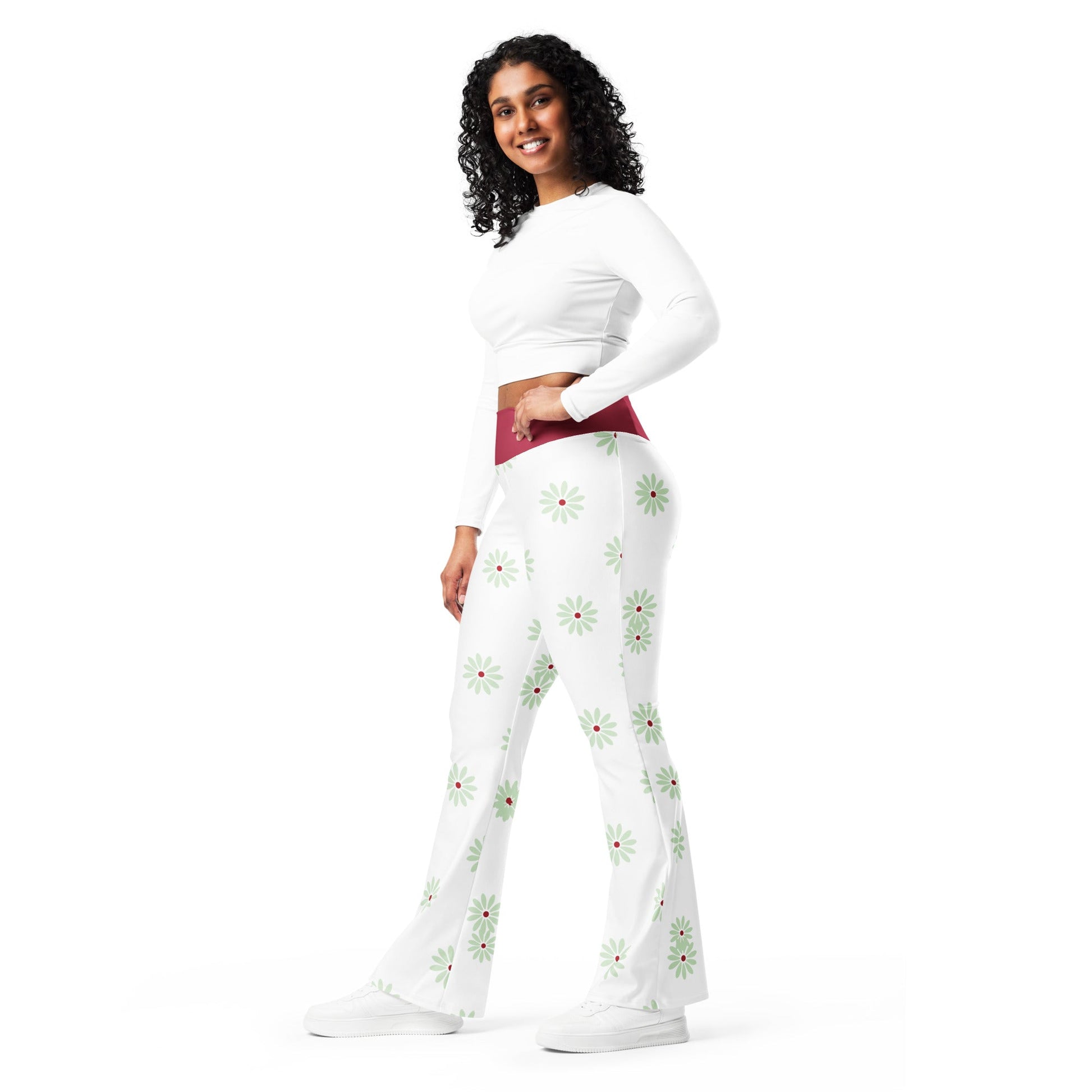Tightrope Walker Flare leggings cast membercast member styleWrong Lever Clothing