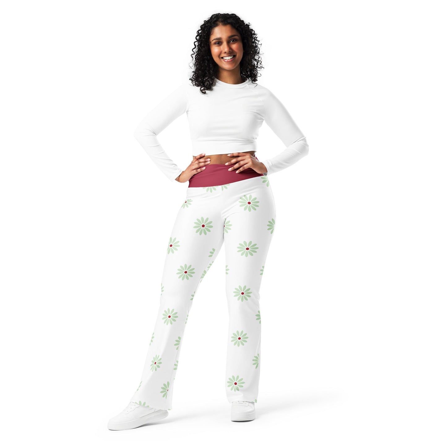 Tightrope Walker Flare leggings cast membercast member styleWrong Lever Clothing