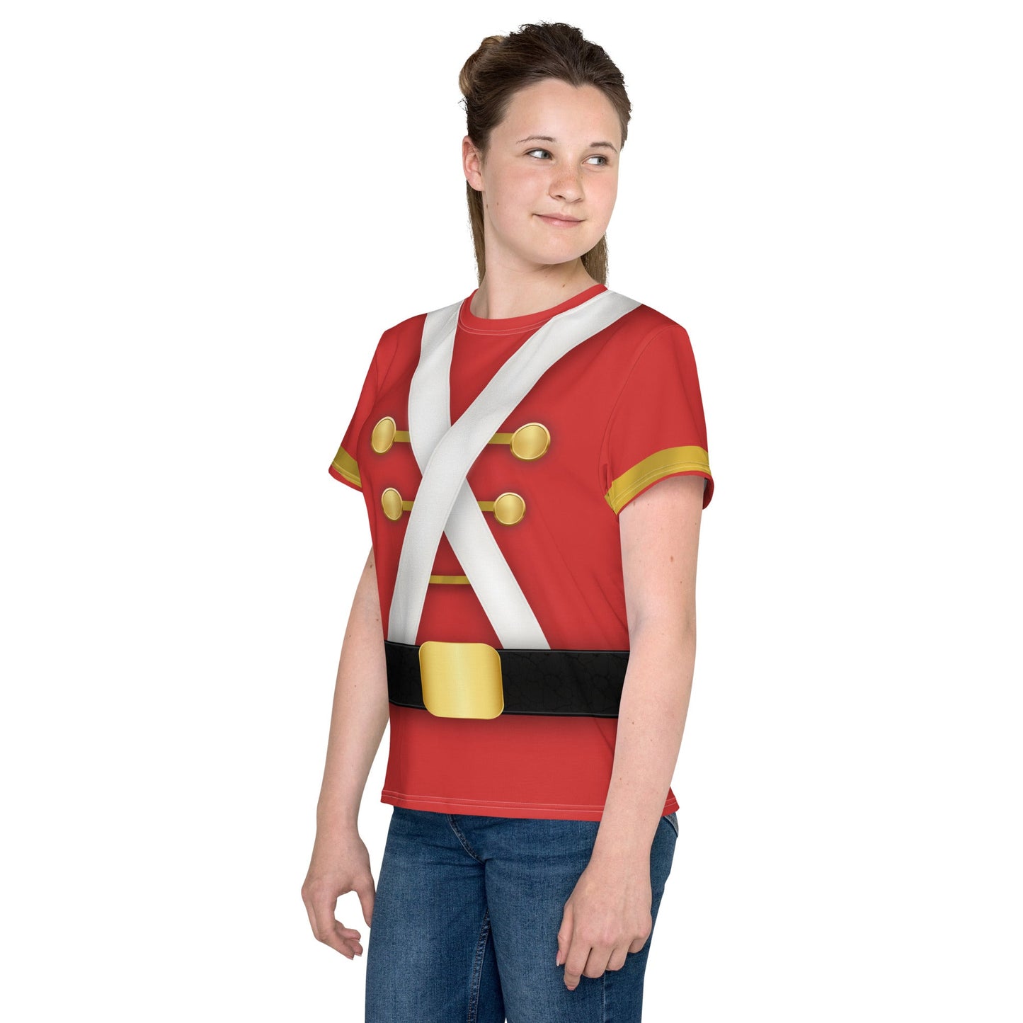 Very Merry Toy Soldier Youth crew neck t-shirt christmas topdisney holidayKids T-ShirtWrong Lever Clothing