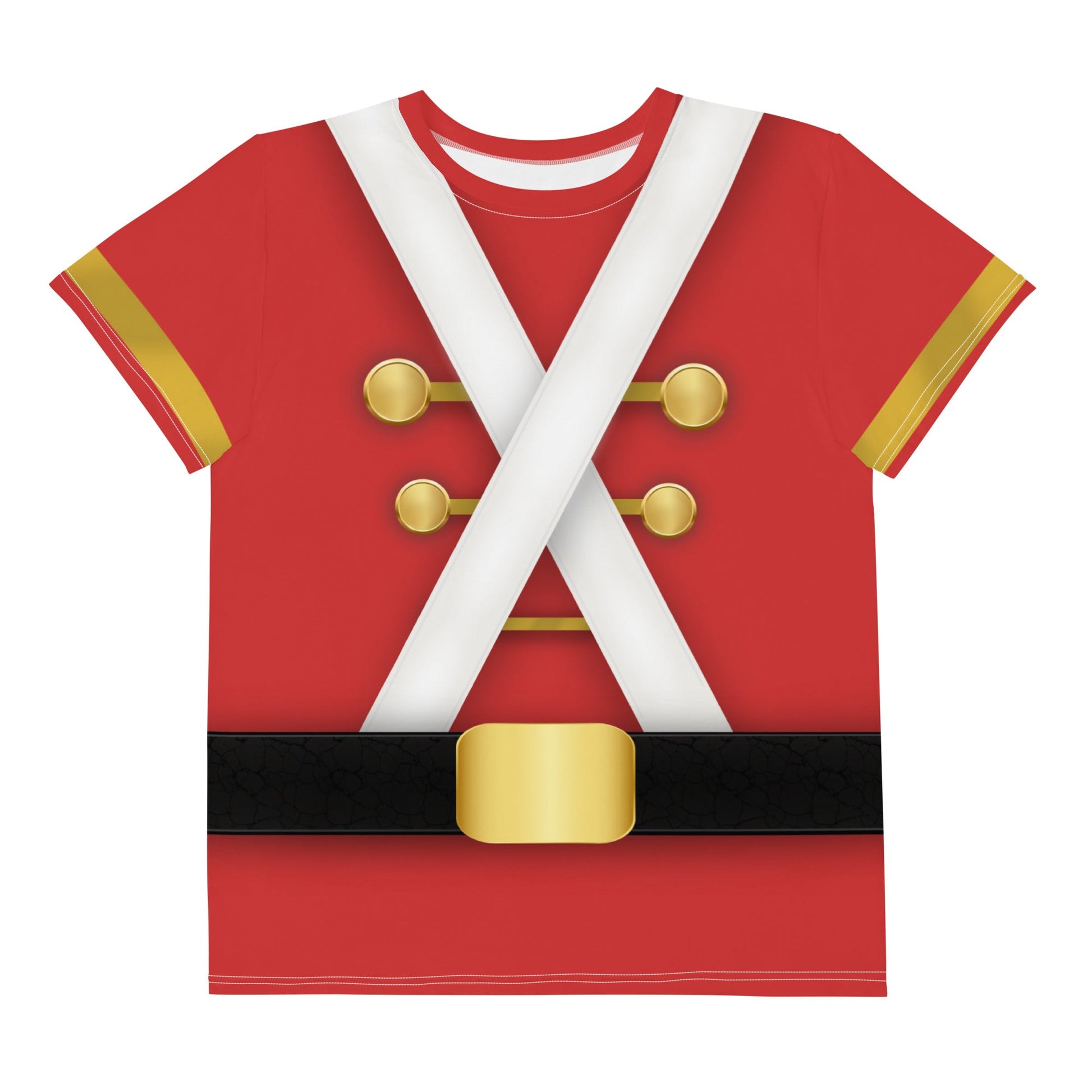 Very Merry Toy Soldier Youth crew neck t-shirt christmas topdisney holidayKids T-ShirtWrong Lever Clothing