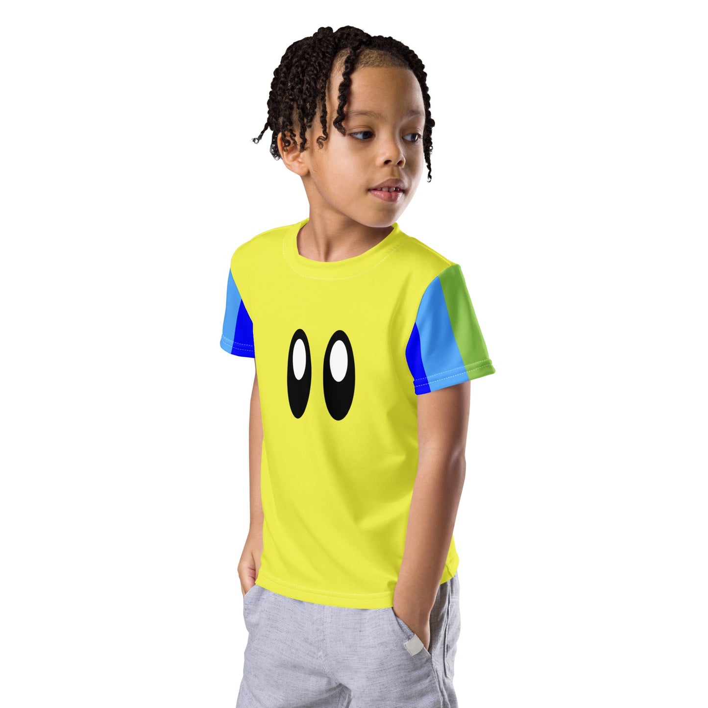 Video Game Star Racer Kids crew neck t-shirt cosplaycosplay styleKids T-ShirtWrong Lever Clothing
