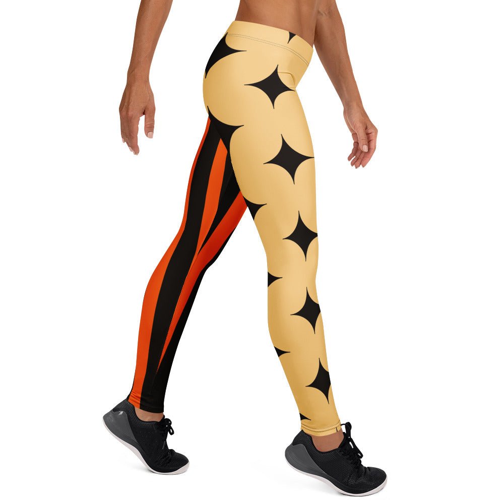Vintage Halloween Leggings | Pumpkin Orange & Black Athletic Leggings 2026 minnie dressdisney adultWrong Lever Clothing