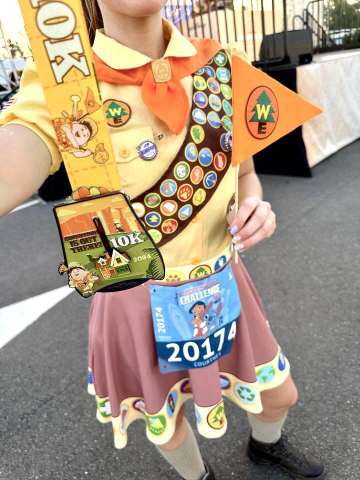 Wilderness Must be Explored Skater Skirt- Running Costume, Cosplay, Scouts, Bounding badge skirtdisney halloweenSkater SkirtWrong Lever Clothing