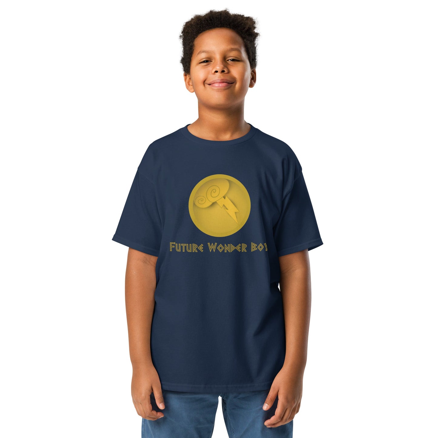 Wonder Boy Youth classic tee 90s herculesdisney adult familyWrong Lever Clothing
