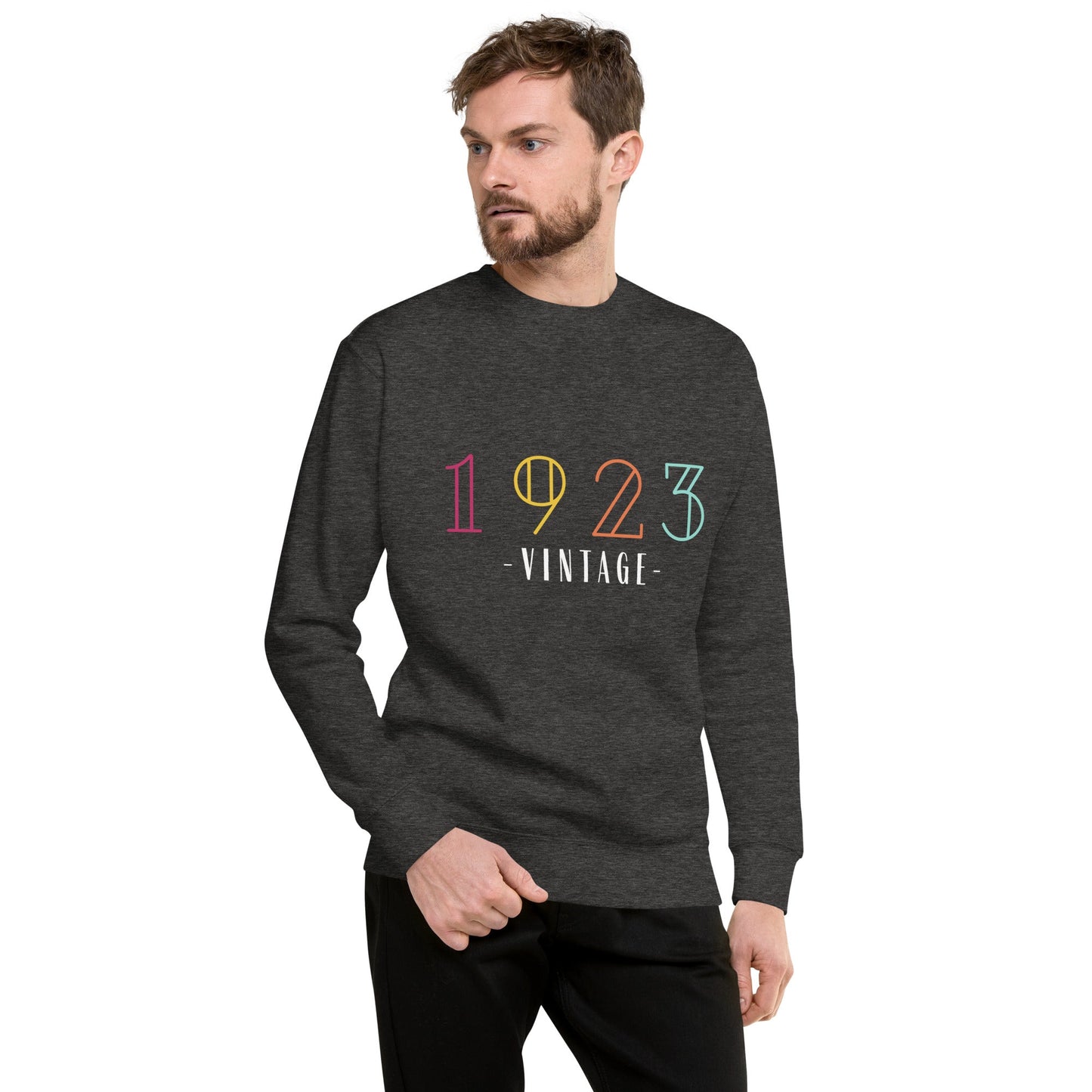 100 Year Vintage Unisex Premium Sweatshirt 100 years of wonderdisney sweatshirtsdisney trip#tag4##tag5##tag6#