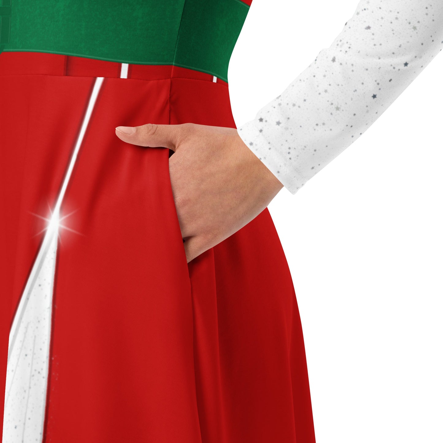 2023 Christmas Mouse long sleeve midi dress- Cosplay, Bounding, Christmas Parties active wearchristmaschristmas party#tag4##tag5##tag6#