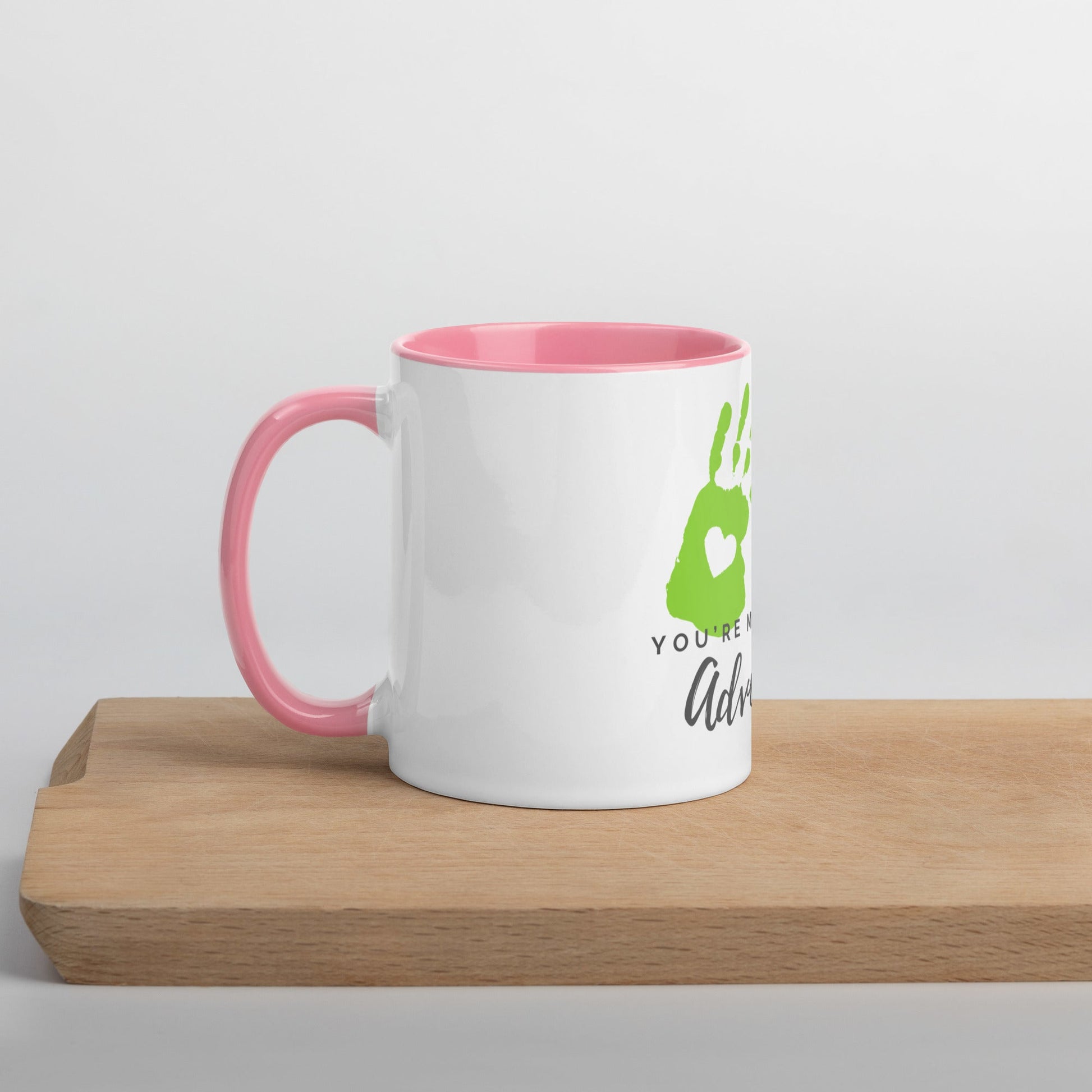 Adventure Mug with Color Inside adventure mugbirthday giftLittle Lady Shay Boutique