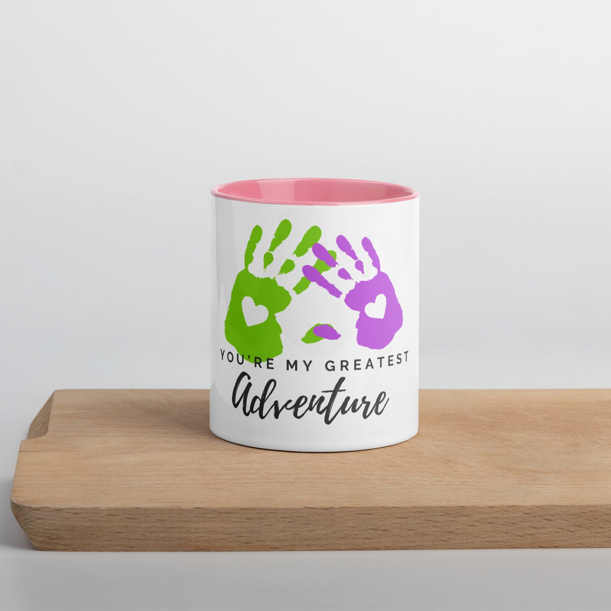 Adventure Mug with Color Inside adventure mugbirthday giftLittle Lady Shay Boutique