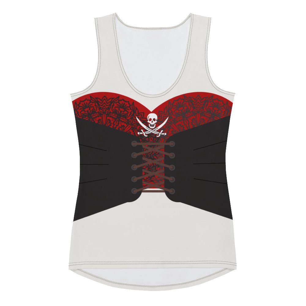 Ahoy Matey Pirate Tank Top- Pirate Night, Running Costume, Cosplay boo to youcostumecruise clothing#tag4##tag5##tag6#