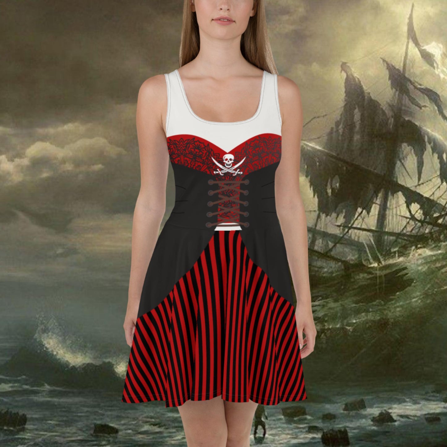 Ahoy Matey Skater Dress 50th anniversary tripcruise styledisney 50th anniversary#tag4##tag5##tag6#