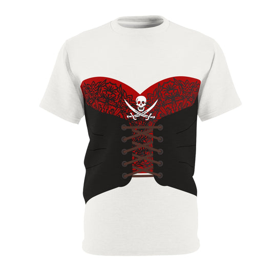 Ahoy Matey Unisex Tee- Pirate Night, Running Costume, Cosplay active wearAll Over PrintAOP Clothing#tag4##tag5##tag6#