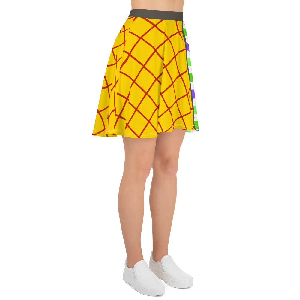 Andy's Room Skater Skirt buzz lightyeardisney adultdisney bounding#tag4##tag5##tag6#