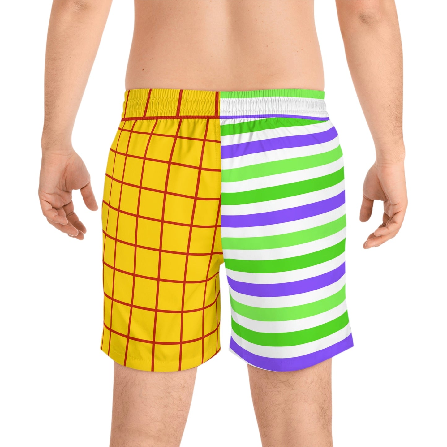 Andy's toys Men's Mid-Length Swim Shorts All Over PrintAOPAOP Clothing#tag4##tag5##tag6#