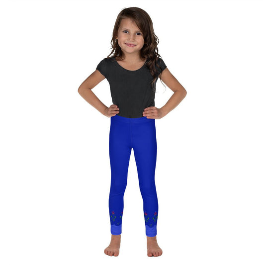 Anna inspired Kid's Leggings, Princess costume, themed styles annaanna and elsadisney 50th anniversary#tag4##tag5##tag6#