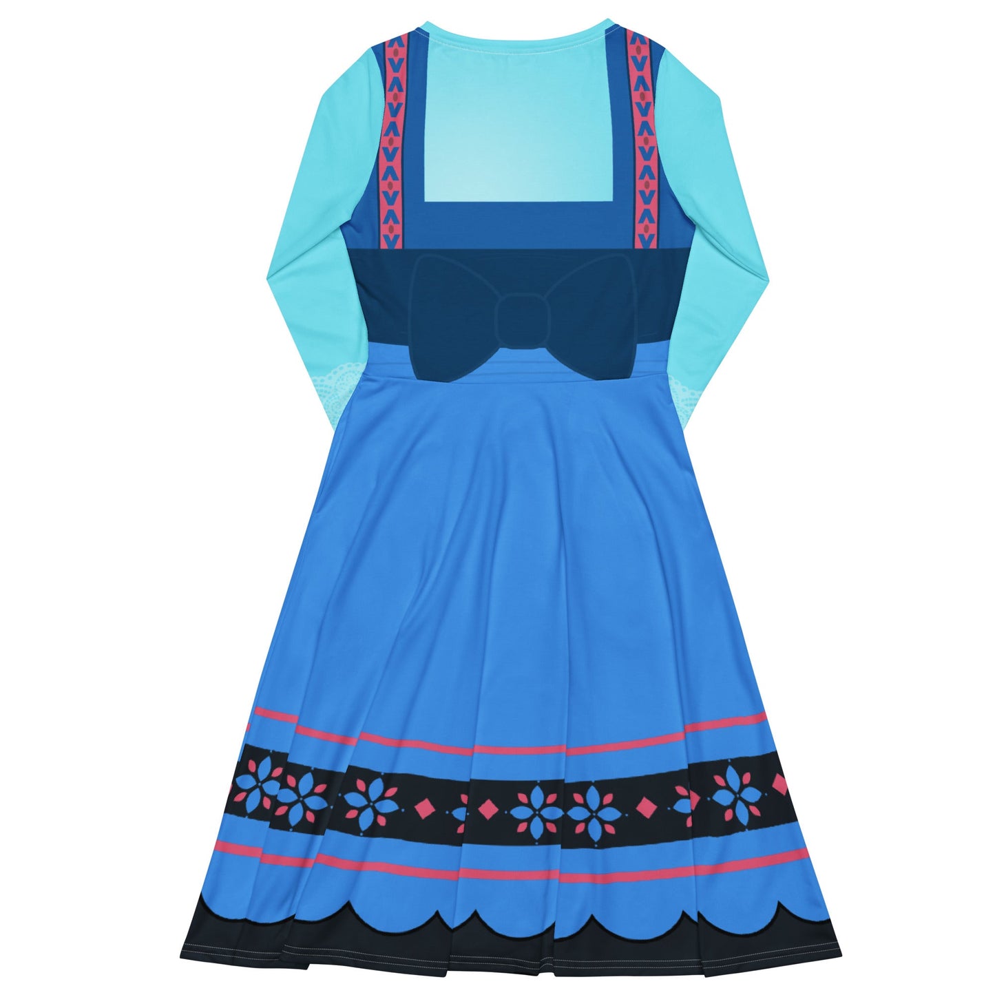 Baby Anna long sleeve midi dress active wearannababy frozen#tag4##tag5##tag6#