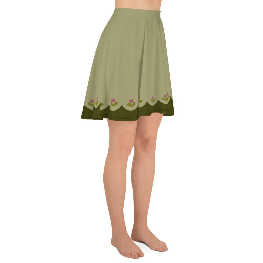 Baby Anna Skater Skirt adult frozenanna frozenbaby anna#tag4##tag5##tag6#