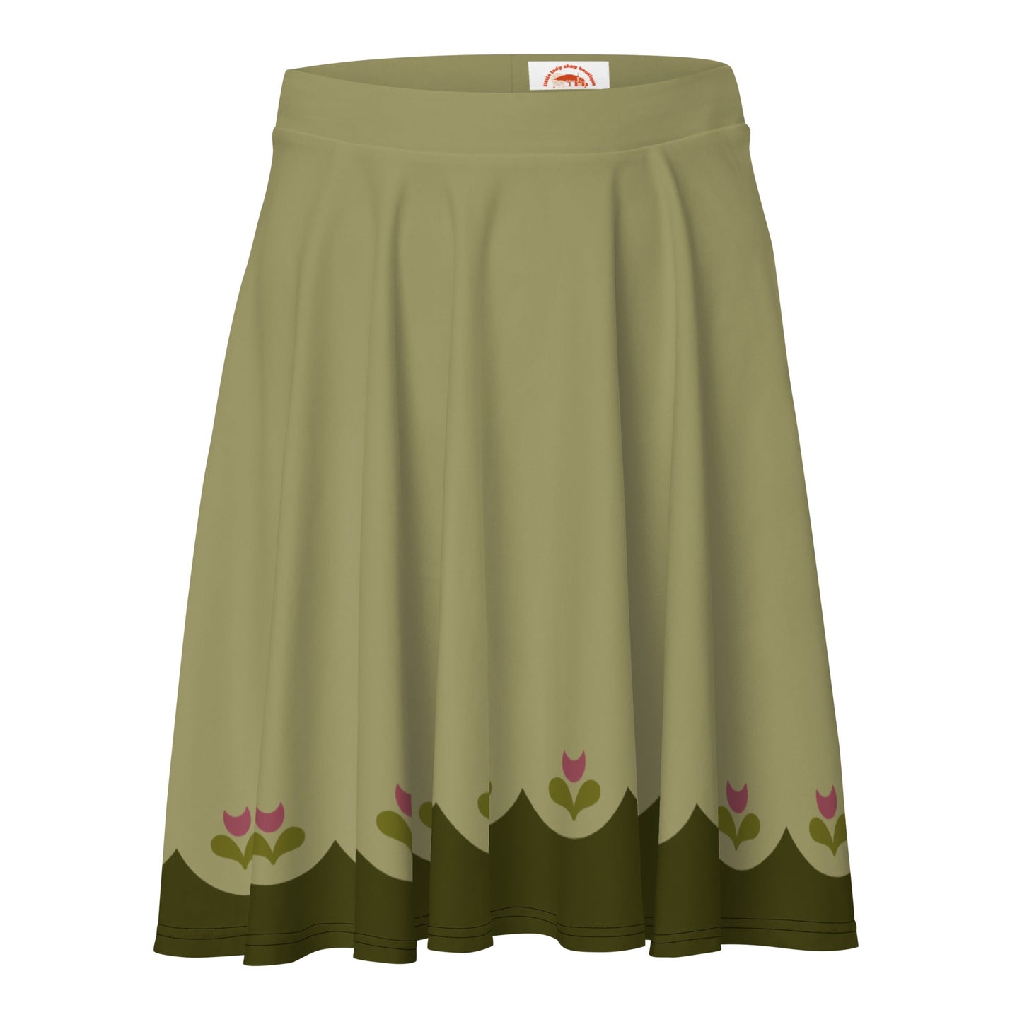Baby Anna Skater Skirt adult frozenanna frozenbaby anna#tag4##tag5##tag6#