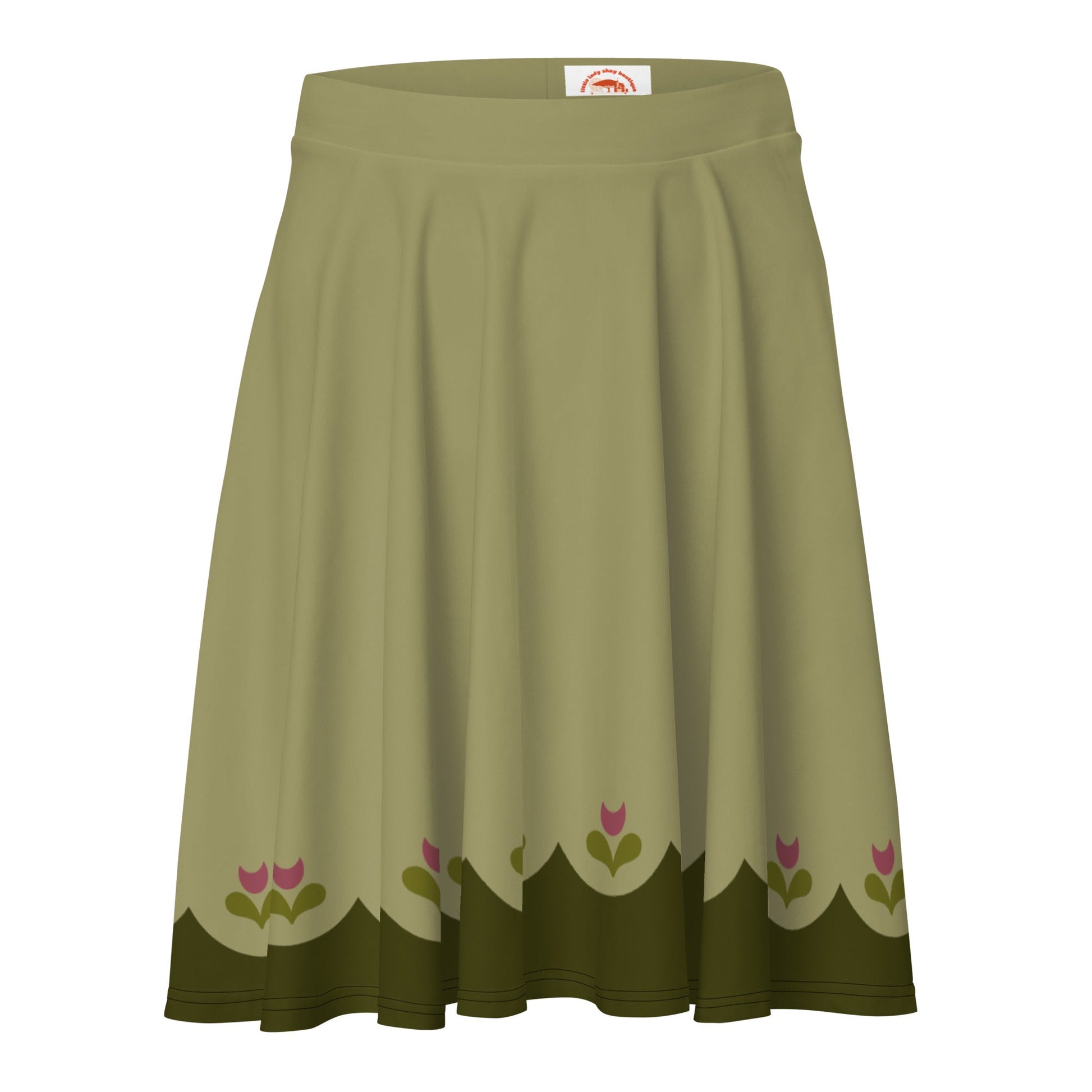 Baby Anna Skater Skirt adult frozenanna frozenbaby anna#tag4##tag5##tag6#