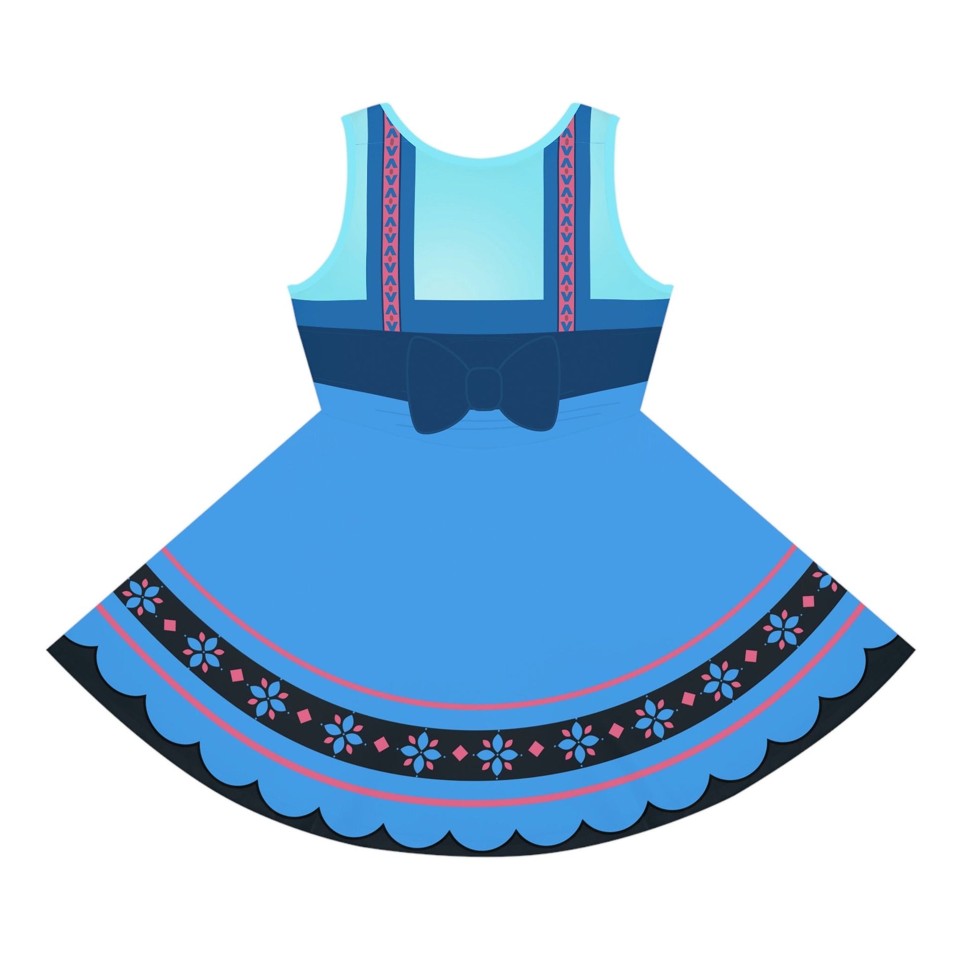 Baby Elsa Girls' Sleeveless Sundress All Over PrintAOPAOP Clothing#tag4##tag5##tag6#