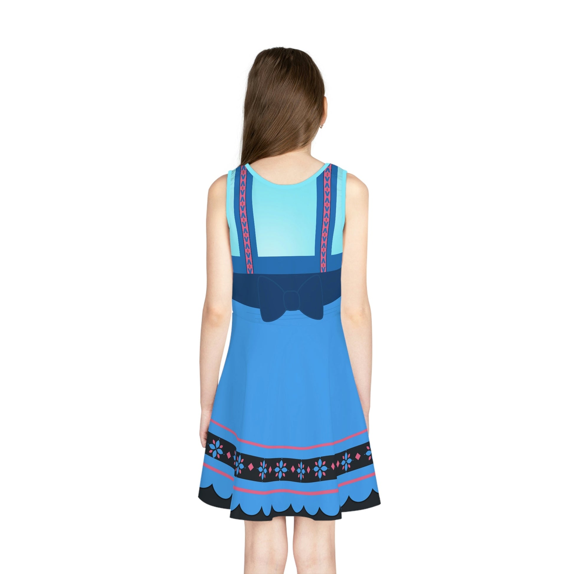 Baby Elsa Girls' Sleeveless Sundress All Over PrintAOPAOP Clothing#tag4##tag5##tag6#