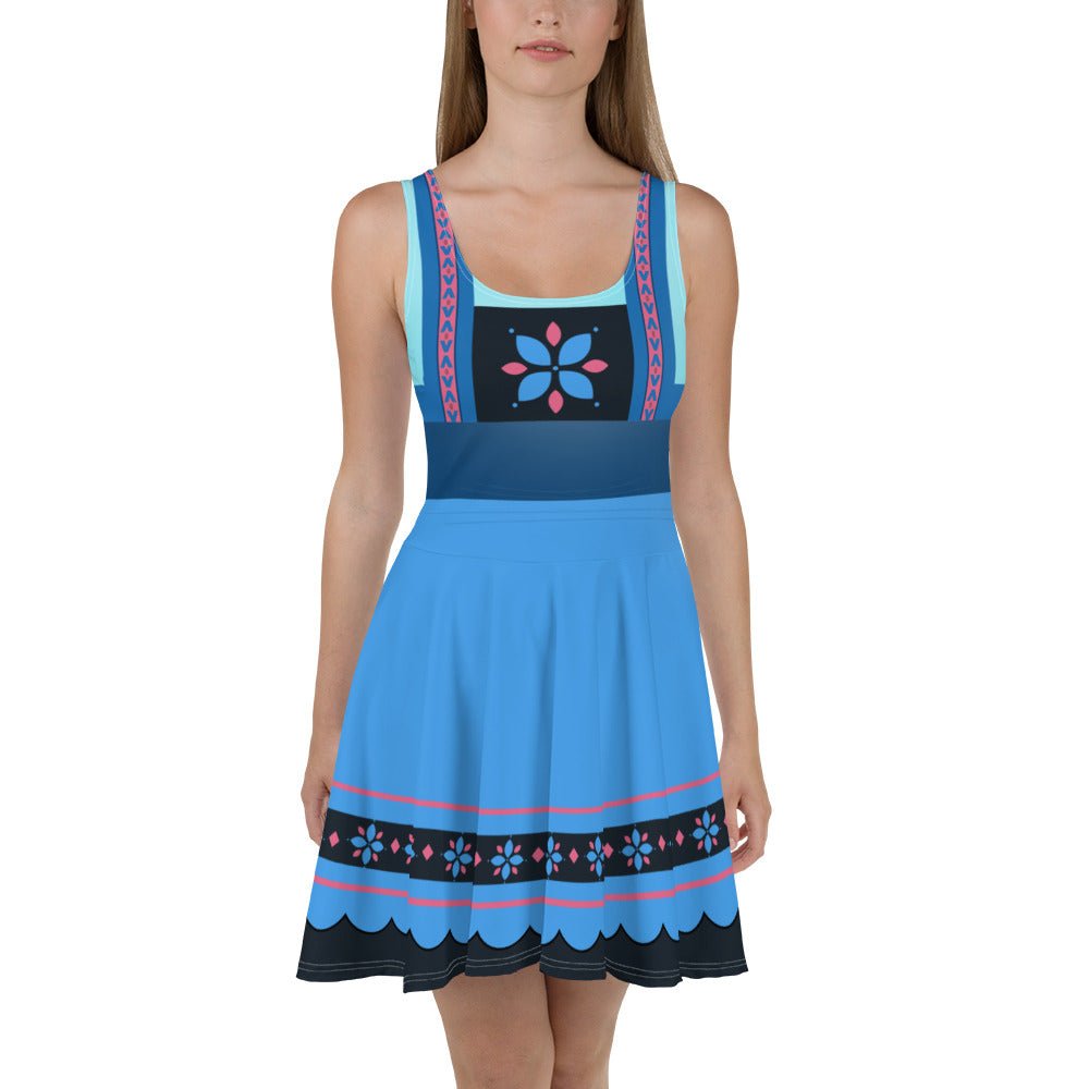 Baby Elsa Skater Dress adult frozen clothingarrendalle trip dressbaby elsa#tag4##tag5##tag6#