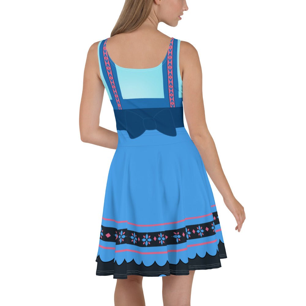 Baby Elsa Skater Dress adult frozen clothingarrendalle trip dressbaby elsa#tag4##tag5##tag6#