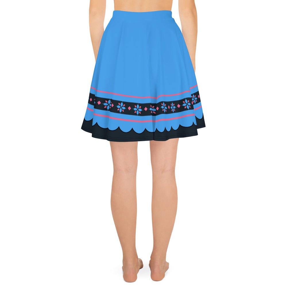 Baby Elsa Skater Skirt adult frozen clothingarrendalle trip dressbaby elsa#tag4##tag5##tag6#