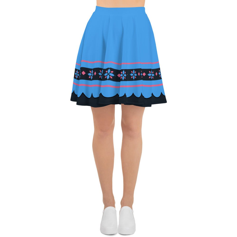 Baby Elsa Skater Skirt adult frozen clothingarrendalle trip dressbaby elsa#tag4##tag5##tag6#