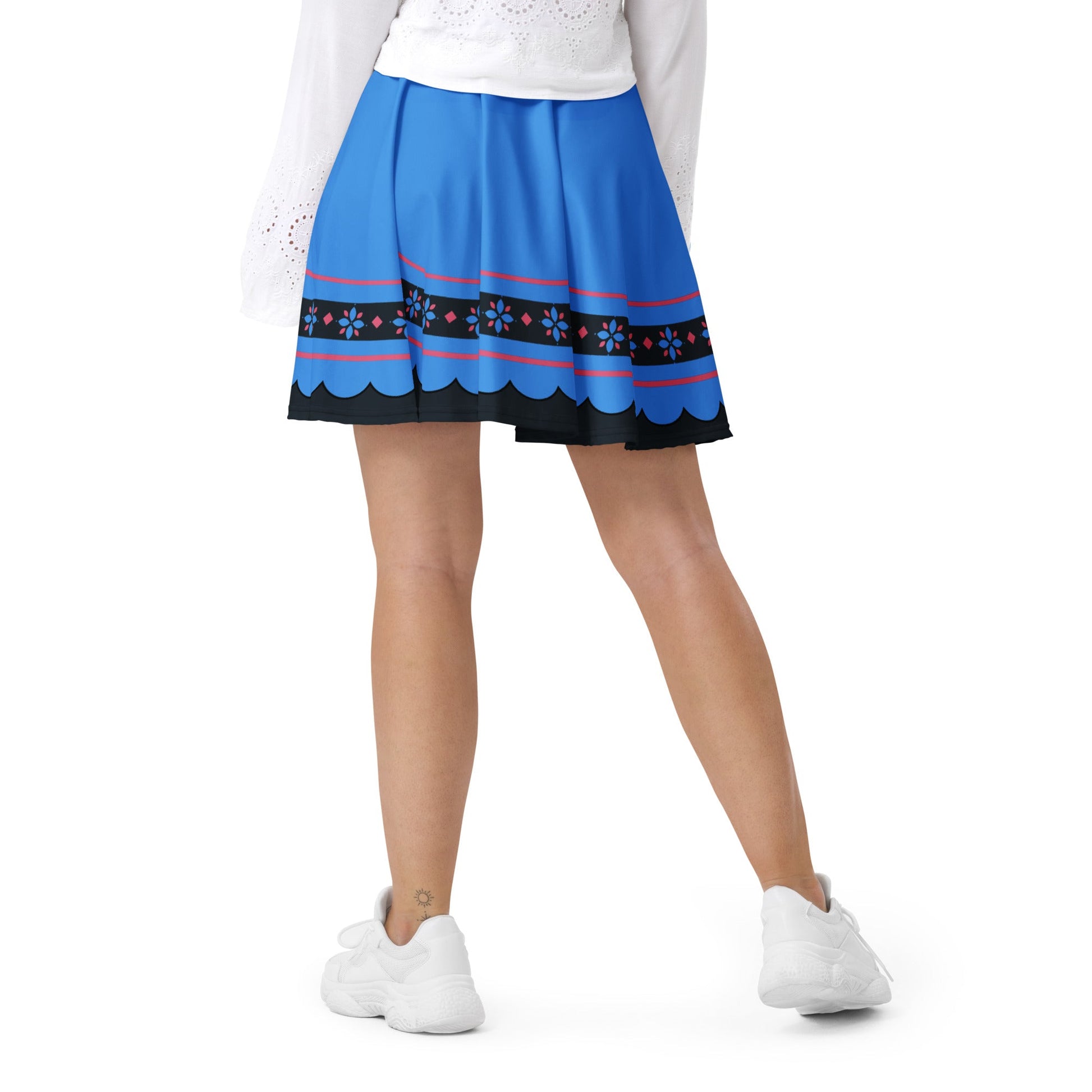 Baby Elsa Skater Skirt adult frozen clothingarrendalle trip dressbaby elsa#tag4##tag5##tag6#