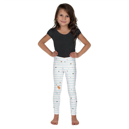 Back to School Goldfish Kid's Leggings happiness is addictive#tag4##tag5##tag6#