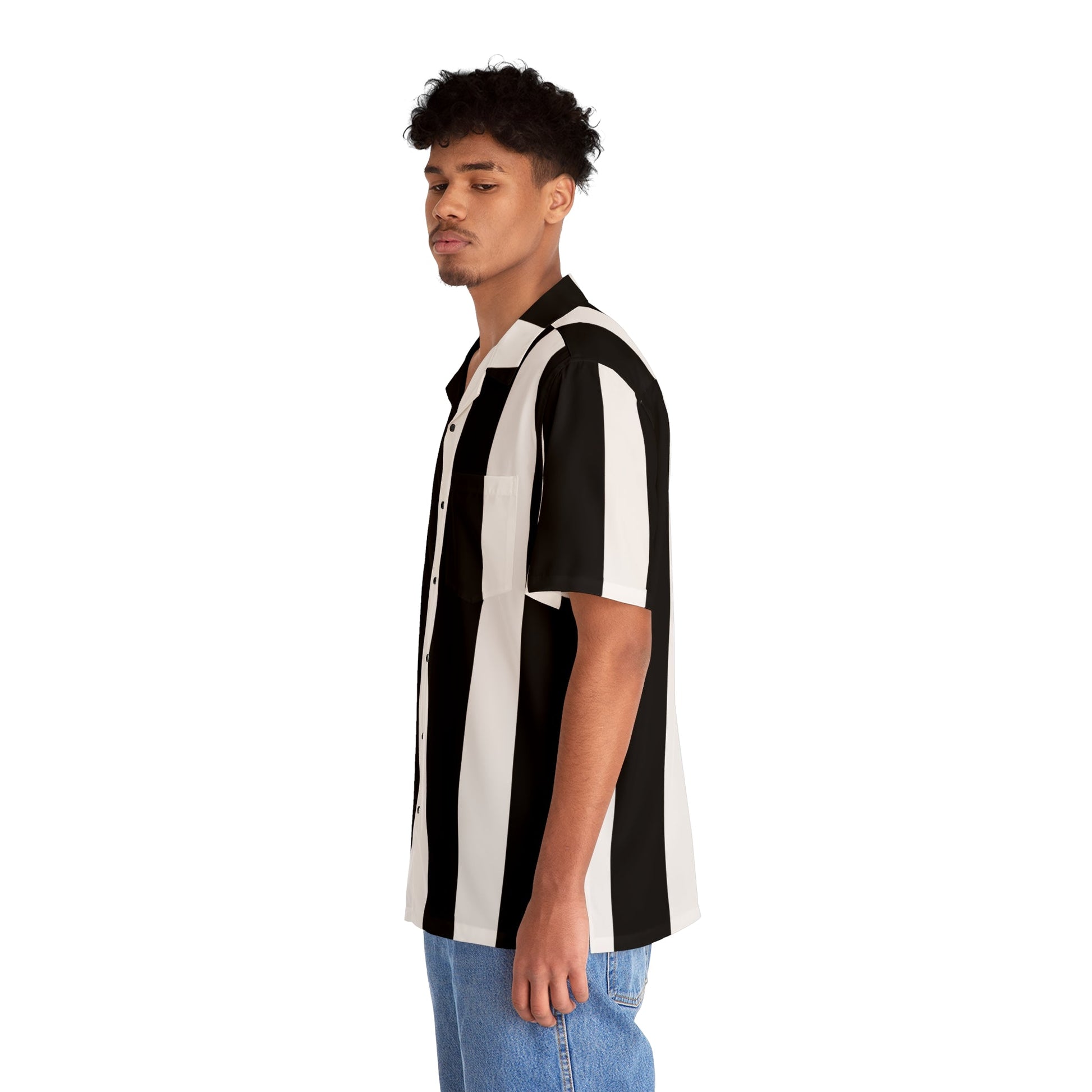 Beetle Man Men's Button Up Shirt All Over PrintAOPAOP Clothing#tag4##tag5##tag6#