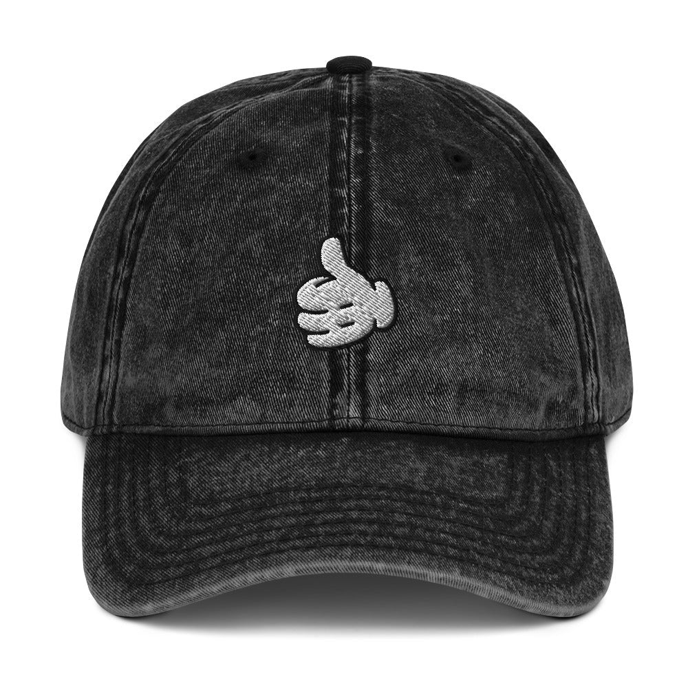 Big Thumbs Up Vintage Cotton Twill Cap adult Mickey mousecruise styleLittle Lady Shay Boutique