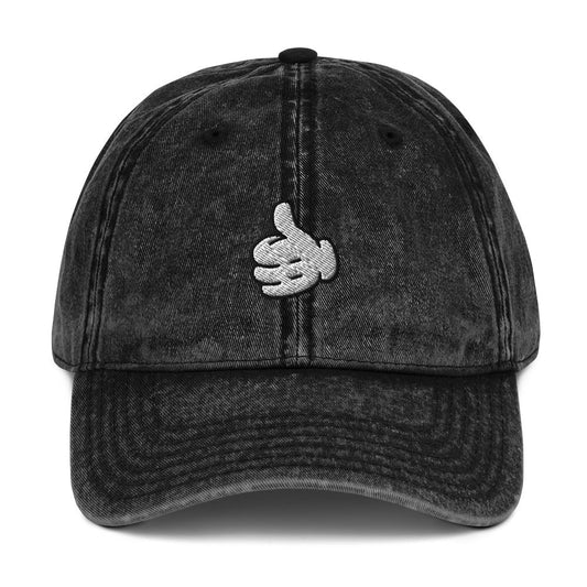 Big Thumbs Up Vintage Cotton Twill Cap adult Mickey mousecruise styleLittle Lady Shay Boutique