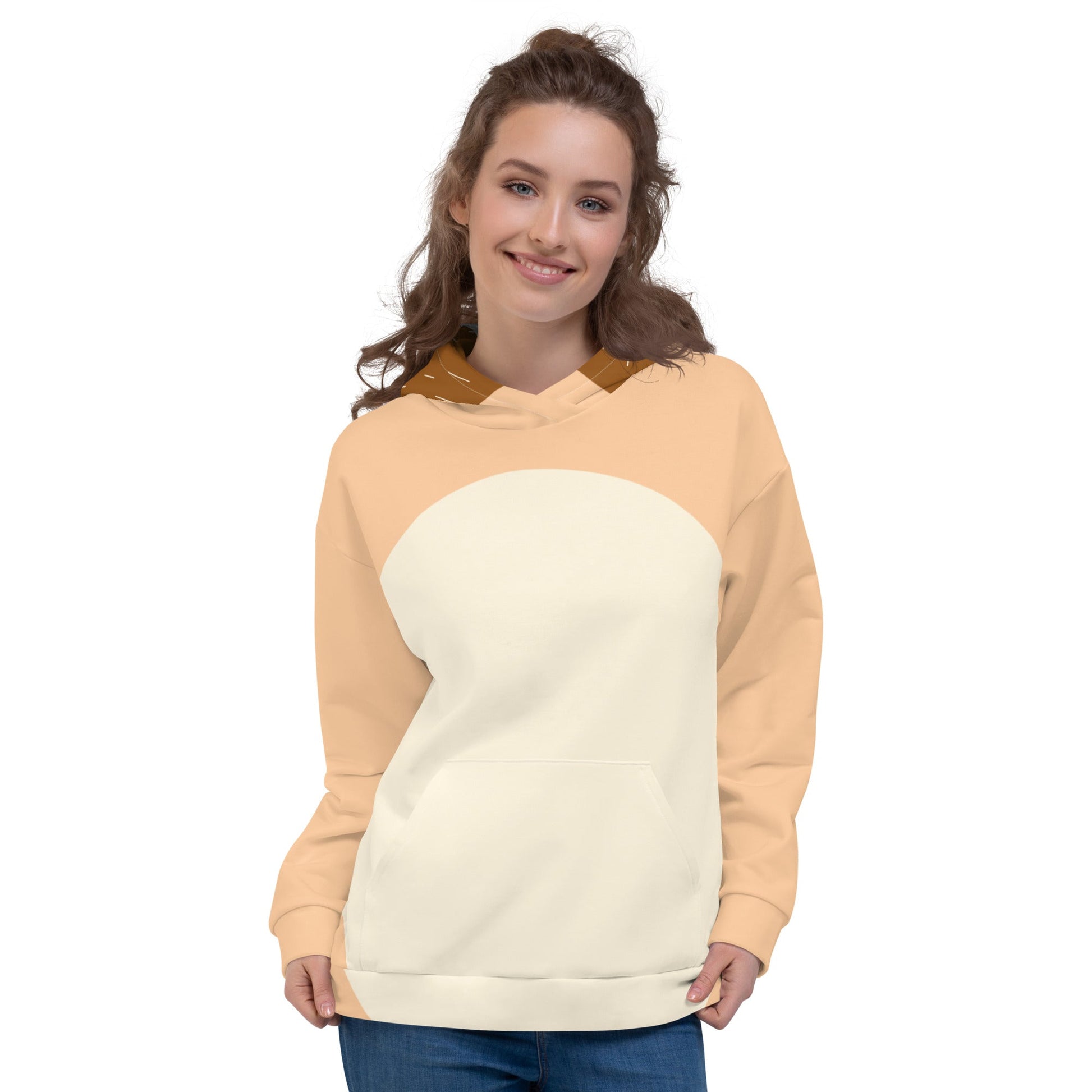 Tan Dog Unisex Hoodie- Costume, Cosplay, Bounding Australian cartoon merchandiseBlue Heeler family teesblue tshirt#tag4##tag5##tag6#